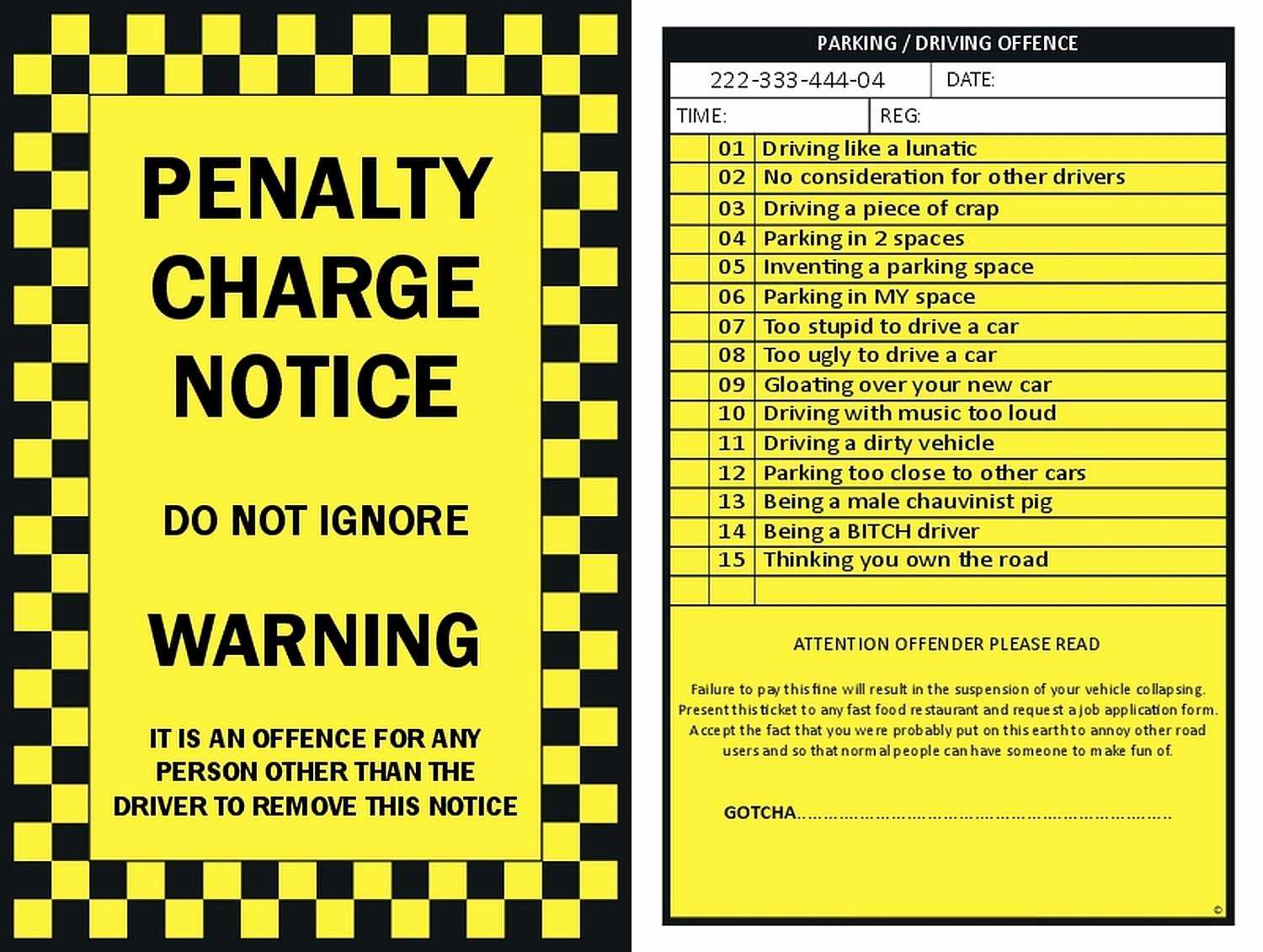 Printable Tickets And Fake Parking Ticket Printable Free Within Blank Parking Ticket Template