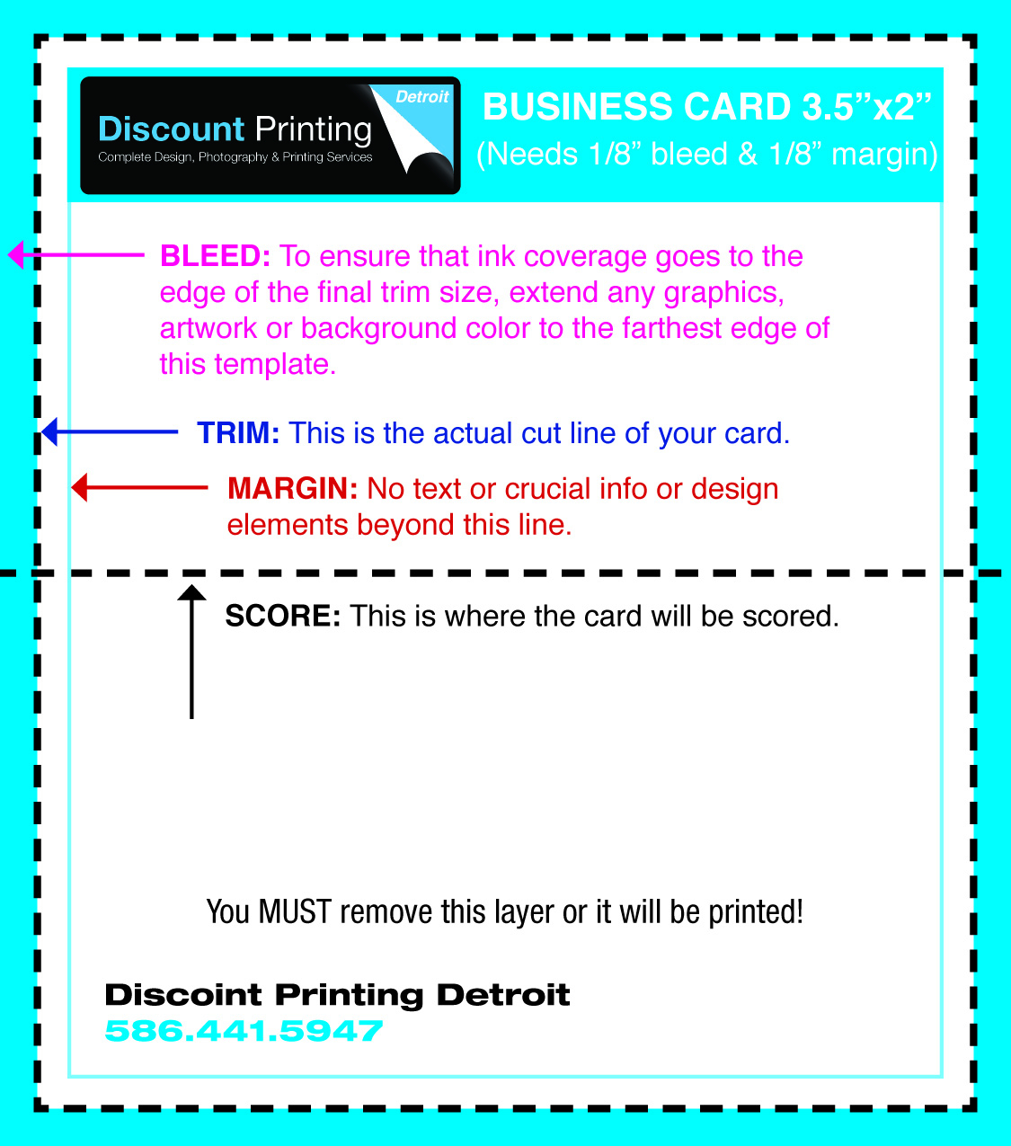 Printing Templates For Graphic Design | Discount Printing Intended For Fold Over Business Card Template