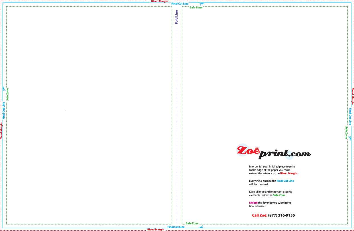 Printing Templates – Zoeprint Inside 8.5 X11 Brochure Template