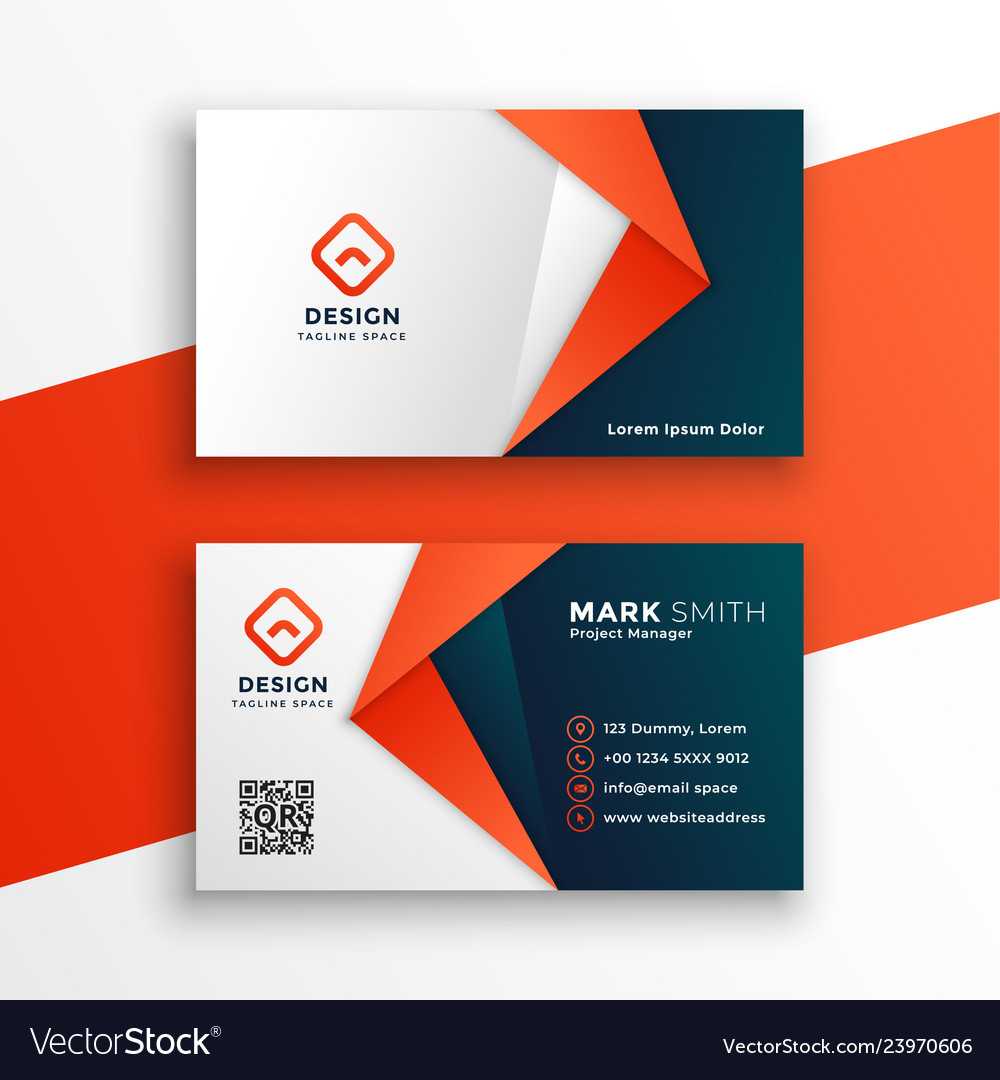 Professional Business Card Template Design In Adobe Illustrator Business Card Template