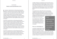 Professional-Looking Book Template For Word, Free - Used To Tech with 6X9 Book Template For Word