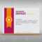 Professional Purple And Gold Star Performer Print Ready Certificate.. With Star Performer Certificate Templates