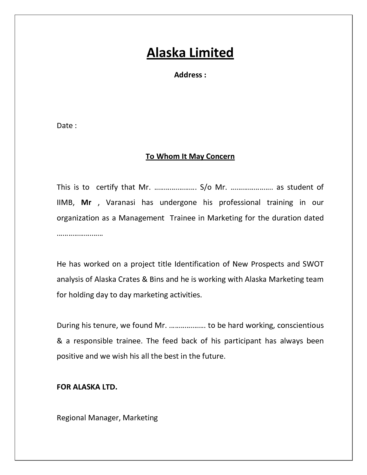 Project Completion Certificate Template | Cover Latter Within Certificate Template For Project Completion