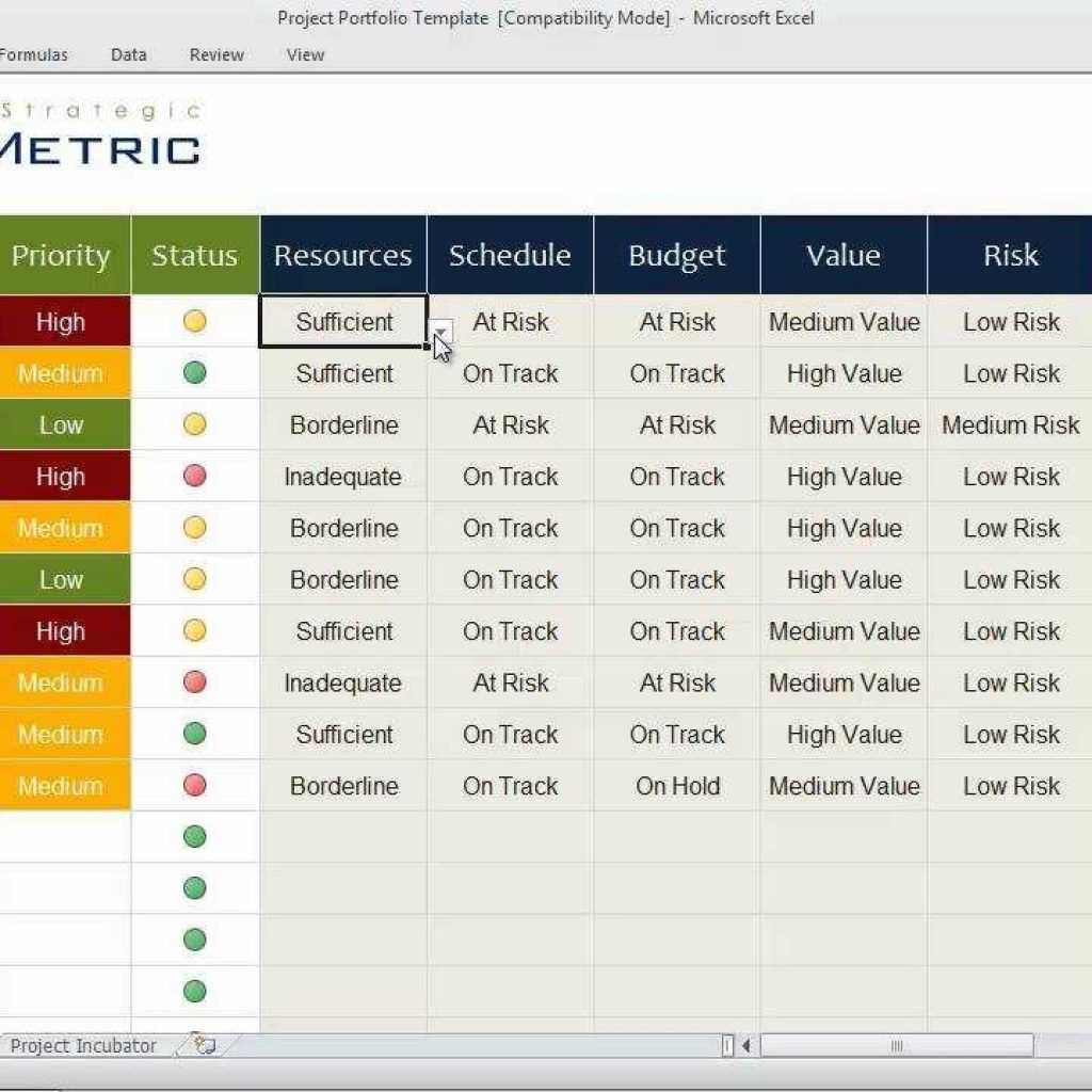 Project Portfolio Template – Youtube Regarding Portfolio Regarding Portfolio Management Reporting Templates