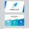 Push Pin Business Card Design Template, Visiting For Your Within Push Card Template