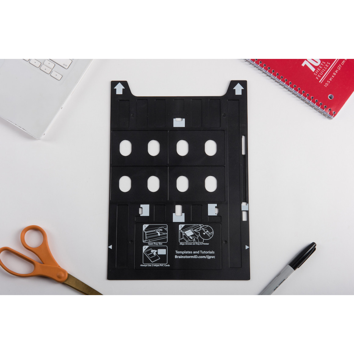 Pvc Card Tray For Epson Artisan 1430, 1430W, 1500W, R1800, And More With Regard To Pvc Card Template
