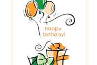 Quarter Fold Birthday Card Template - Atlantaauctionco throughout Quarter Fold Birthday Card Template