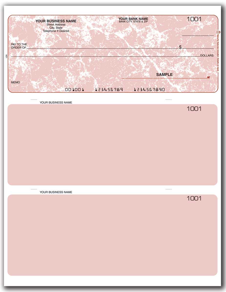 Quickbooks Check Template Within Print Check Template Word