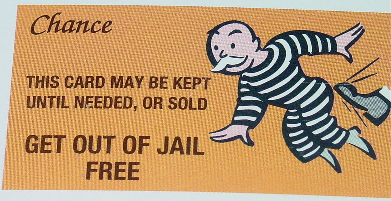 Quotes About Jail Freedom (34 Quotes) Pertaining To Get Out Of Jail Free Card Template