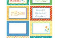 Random Act Of Kindness Free Printables | Carla Schauer Designs pertaining to Random Acts Of Kindness Cards Templates