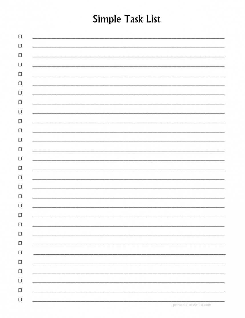 Rare Blank Checklist Template Word Ideas Microsoft Free Throughout Blank Checklist Template Word