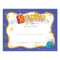 Reading Achievement Award Purple Gold Foil Stamped Certificates With Regard To Promotion Certificate Template