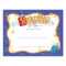 Reading Achievement Award Purple Gold Foil Stamped Certificates With Regard To Promotion Certificate Template