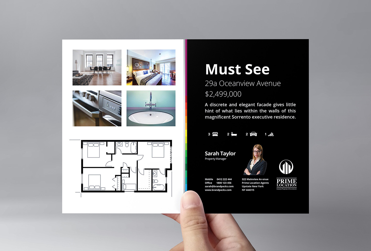 Real Estate Flyer Template In Psd, Ai & Vector – Brandpacks In Real Estate Brochure Templates Psd Free Download