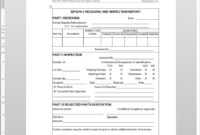 Receiving Inspection Report Iso Template | Qp1210-3 in Part Inspection Report Template