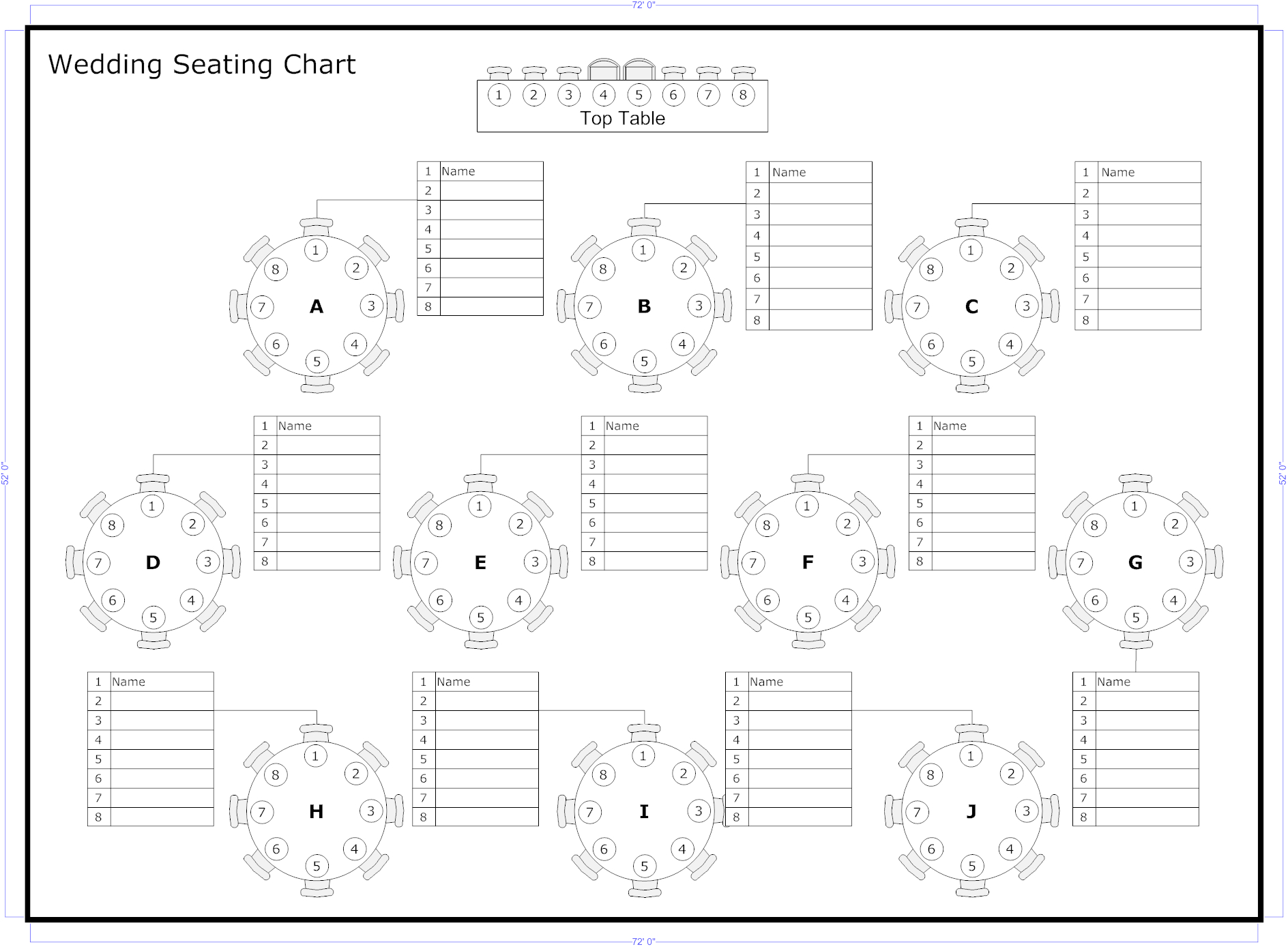 Reception Seating Charts 101 | Wedding Album Photos In 2019 Throughout Wedding Seating Chart Template Word