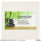 Relaxing Spa Business Card | Zazzle | Business Cards Inside Massage Therapy Business Card Templates