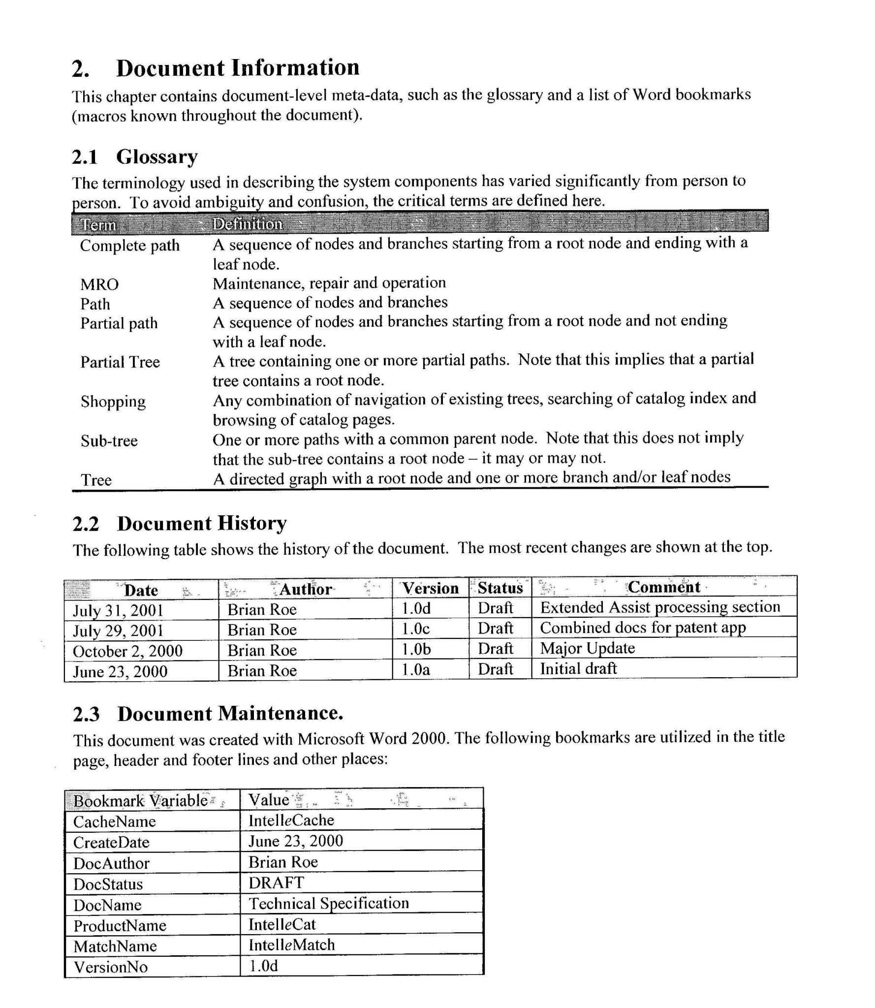 Report Spec Template | Glendale Community Intended For Section 37 Report Template