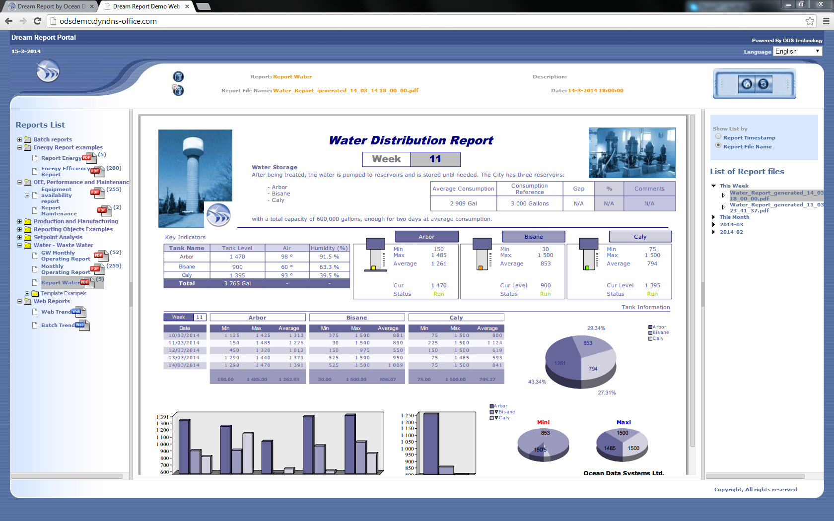 Report Templates And Sample Report Gallery – Dream Report Pertaining To Reporting Website Templates