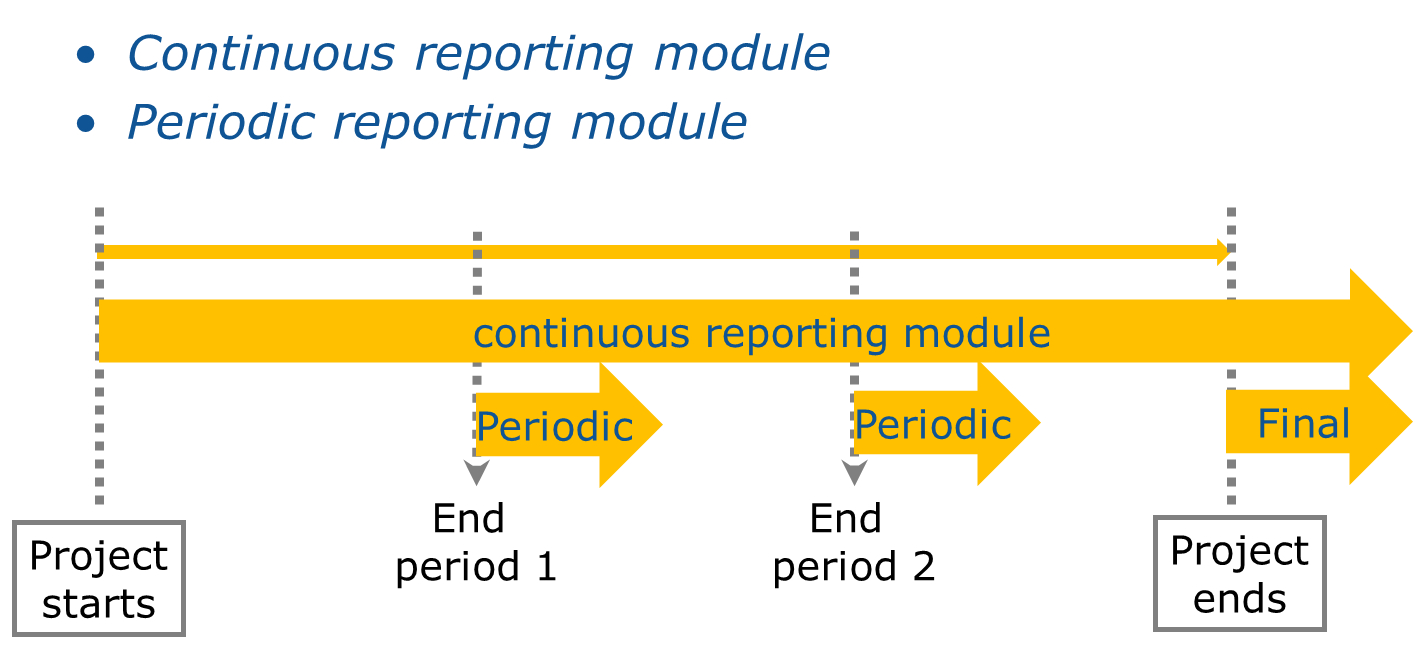 Reports & Payment Requests – H2020 Online Manual Throughout Funding Report Template