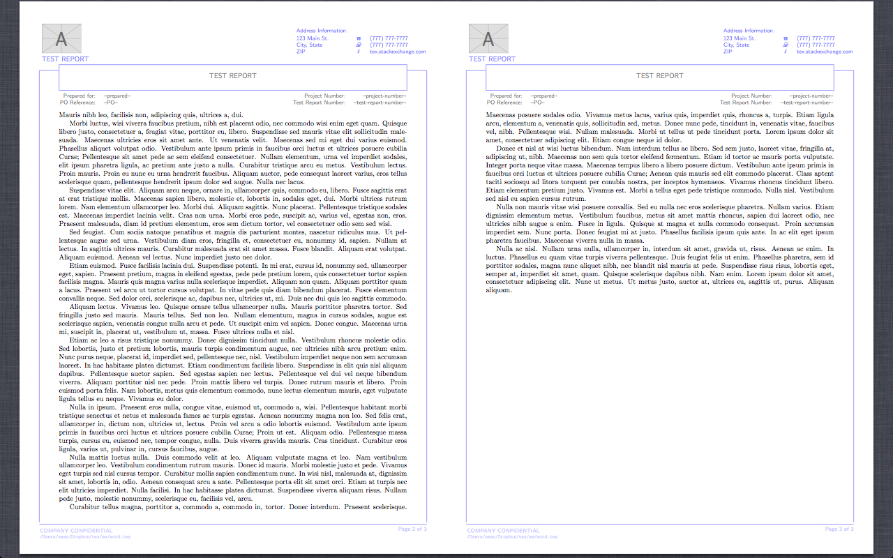 Reproduction Of Word Report Template In Latex – Tex – Latex In Project Report Template Latex