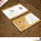 Restaurant Chef Business Card Template Free Psd Intended For Restaurant Business Cards Templates Free