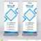 Roll Up Banner Design Template, Vertical, Abstract Pertaining To Pop Up Banner Design Template