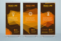 Roll Up Banner Stand Design Template pertaining to Pop Up Banner Design Template