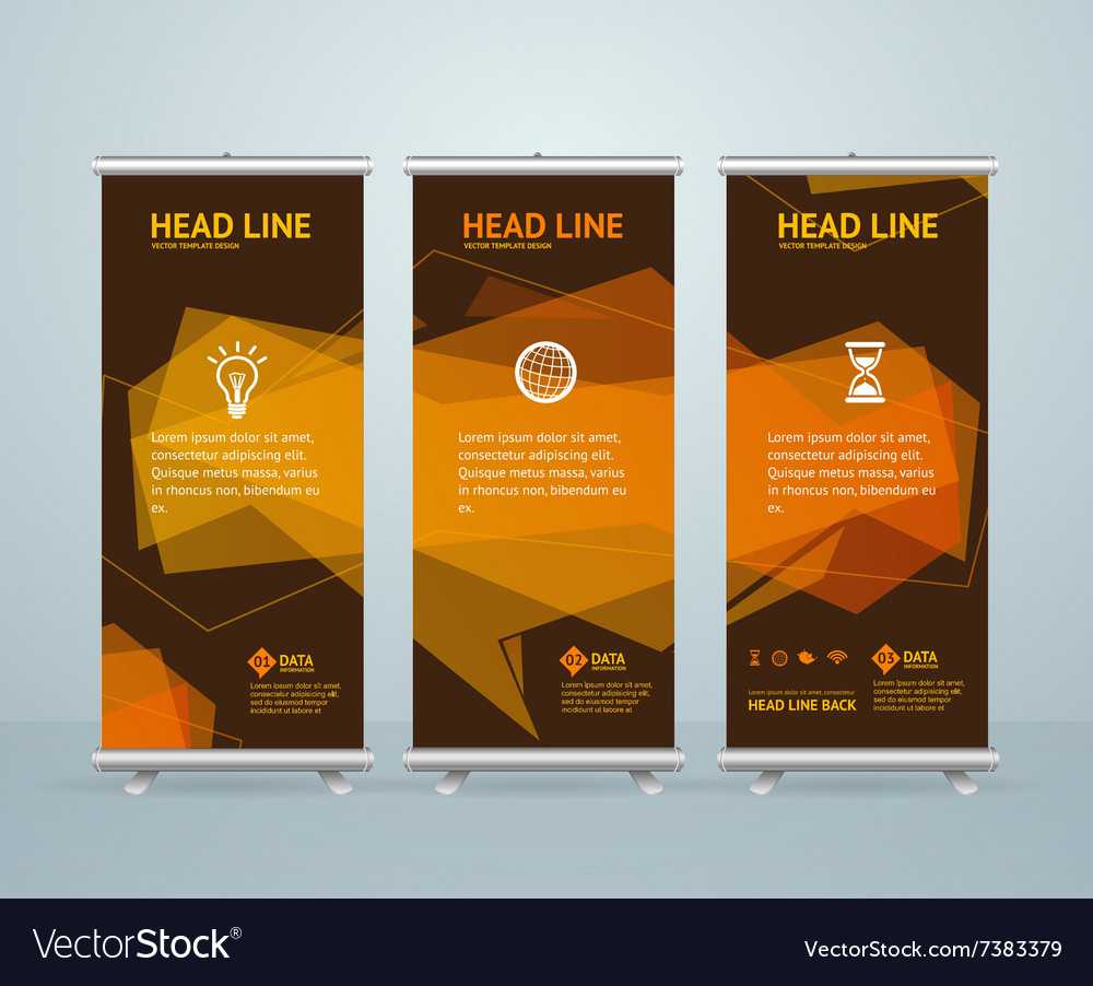 Roll Up Banner Stand Design Template Pertaining To Pop Up Banner Design Template