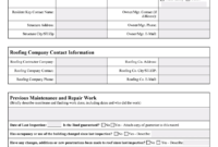 Roof Inspection Form - Fill Online, Printable, Fillable with regard to Roof Inspection Report Template