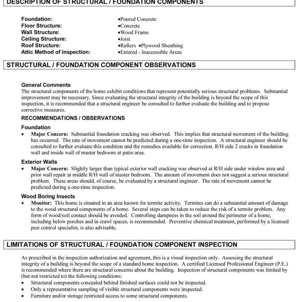 Roof Inspection Report Template Sample Commercial Templates Intended For Roof Inspection Report Template