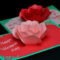 Rose Flower Pop Up Card Template | Paper/fabric Flowers regarding Diy Pop Up Cards Templates