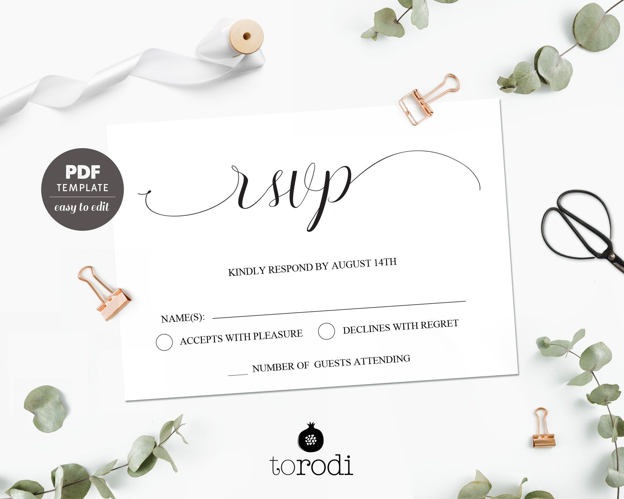 Rsvp Card Template. Wedding Rsvp Cards. Rsvp Postcard Pertaining To Free Printable Wedding Rsvp Card Templates