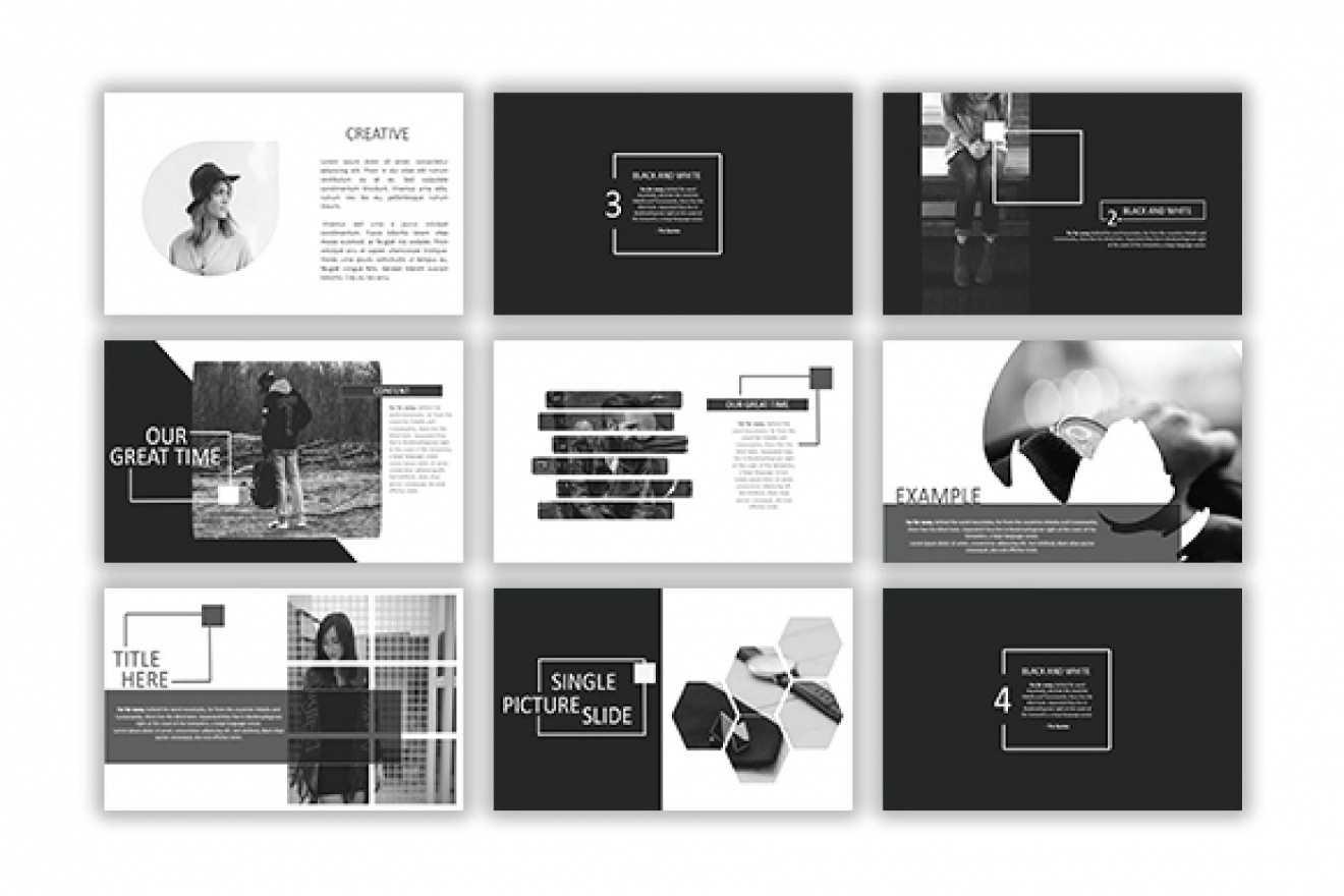 Sabee Powerpoint Template Free Download – Just Free Slides With Regard To Powerpoint Photo Slideshow Template