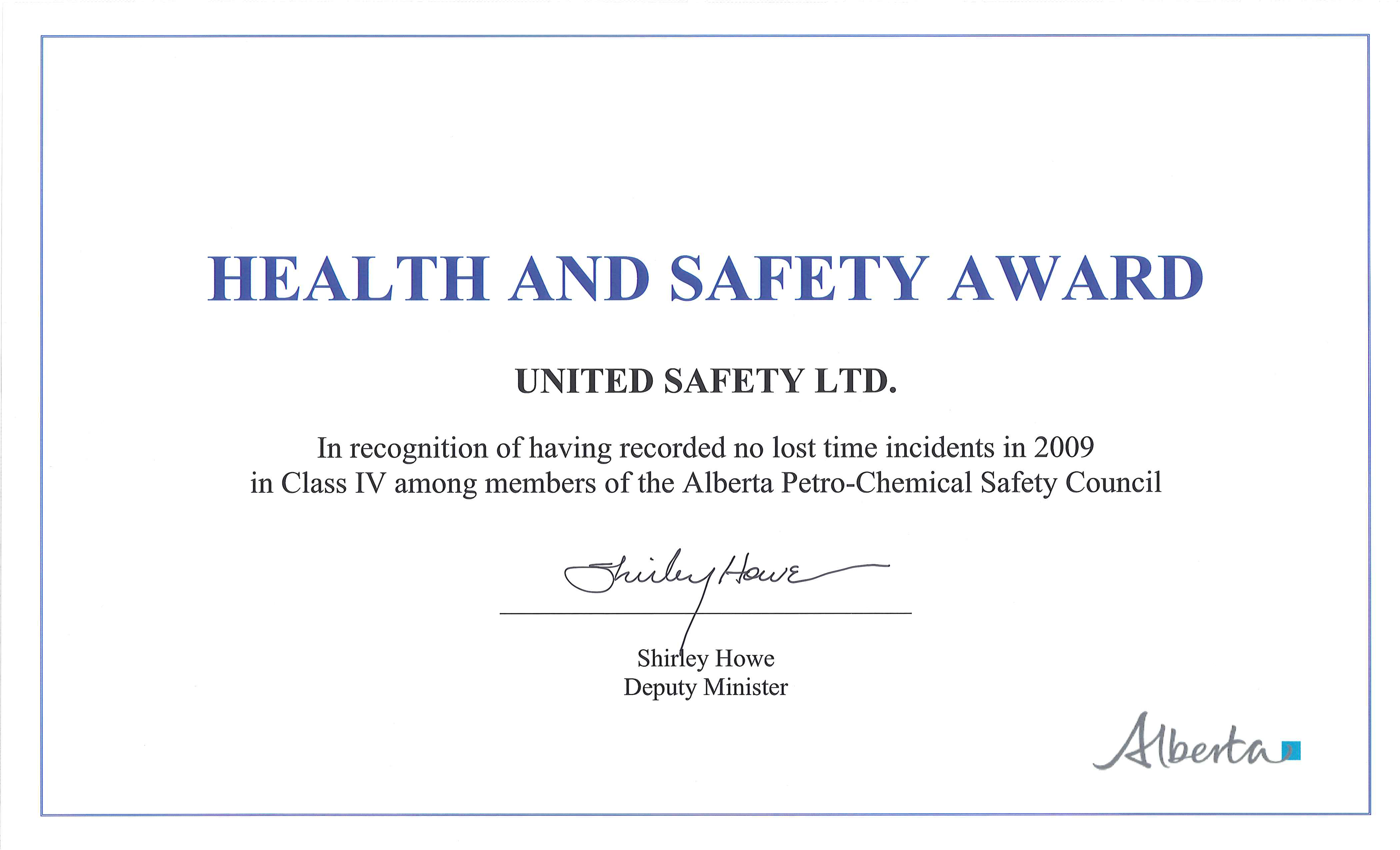 Safety Recognition Certificate Template – Atlantaauctionco In Safety Recognition Certificate Template