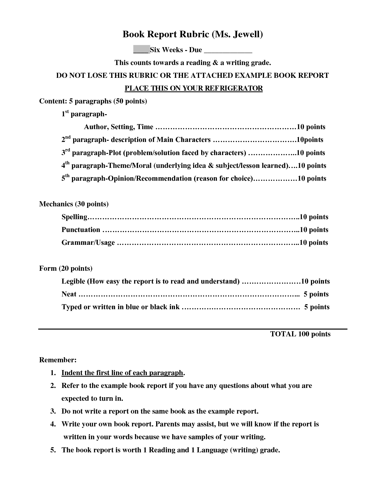 Sample 4Th Grade Book Report Format – Google Search With Regard To Book Report Template 4Th Grade