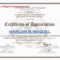 Sample Certificate Appreciation Judges With Pageant Certificate Template