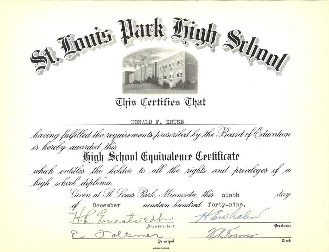 Sample Of School Graduation Certificate Fresh Ged Template With Regard To Ged Certificate Template