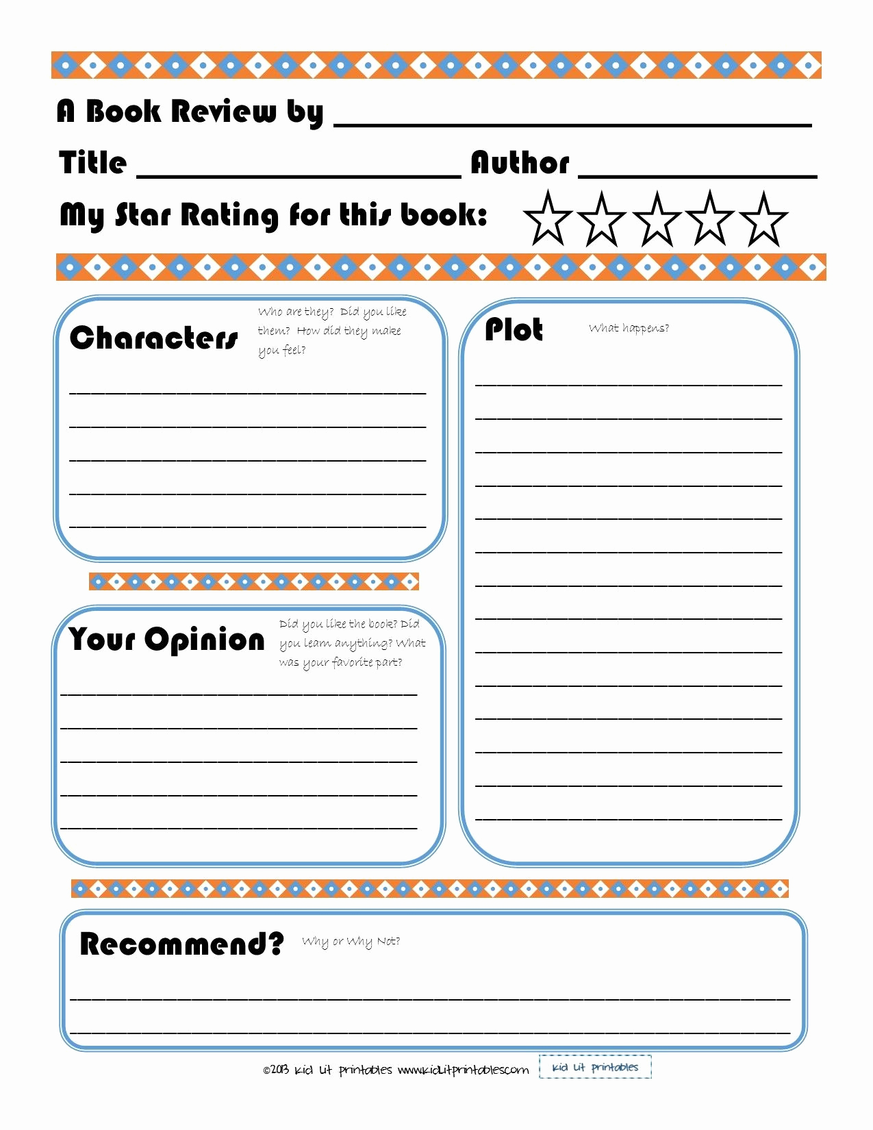 Sandwich Book Report Printable Template Free For Sandwich Regarding Sandwich Book Report Printable Template