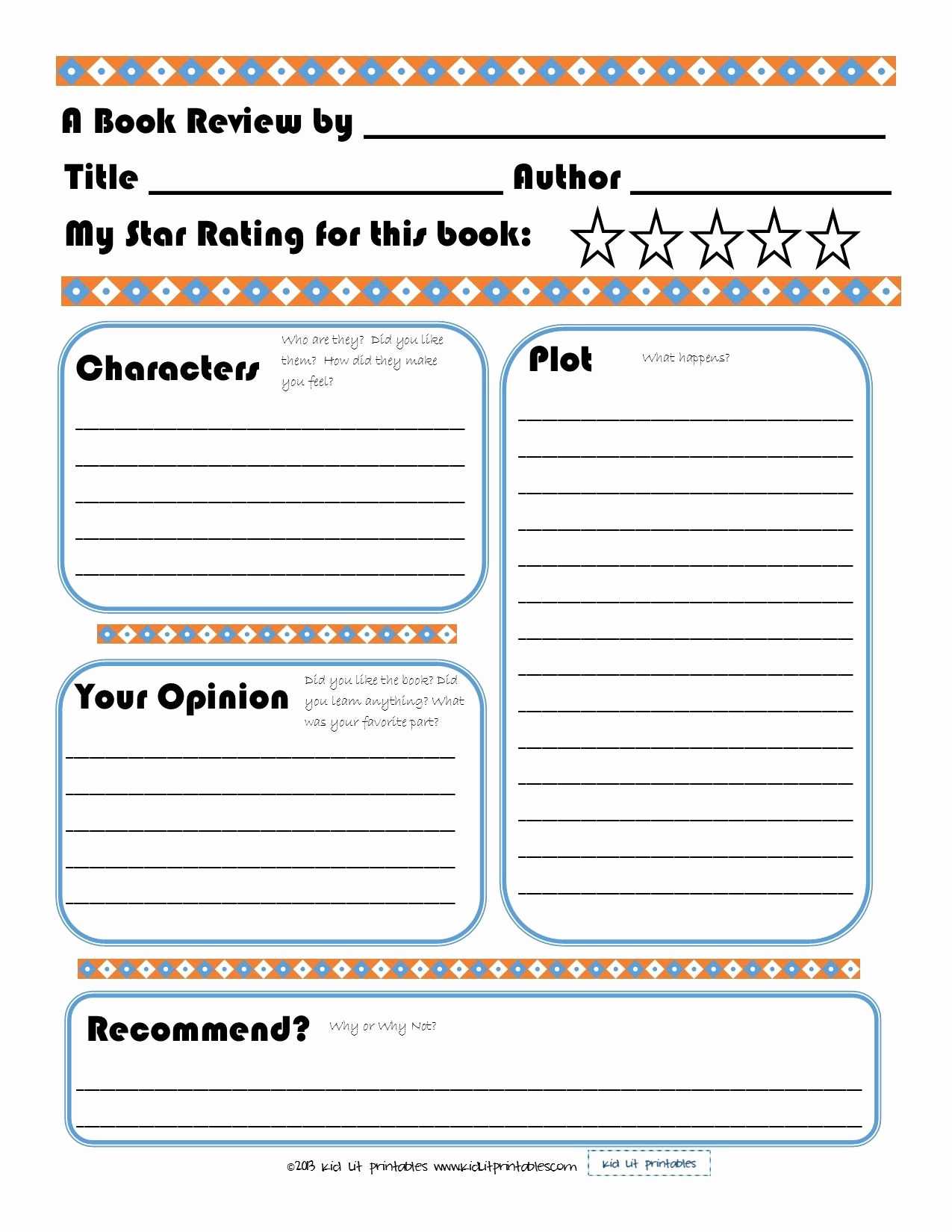 Sandwich Book Report Printable Template Free For Sandwich Throughout Sandwich Book Report Template