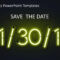 Save The Date Powerpoint Template - Atlantaauctionco intended for Save The Date Powerpoint Template