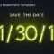 Save The Date Powerpoint Template - Atlantaauctionco intended for Save The Date Powerpoint Template