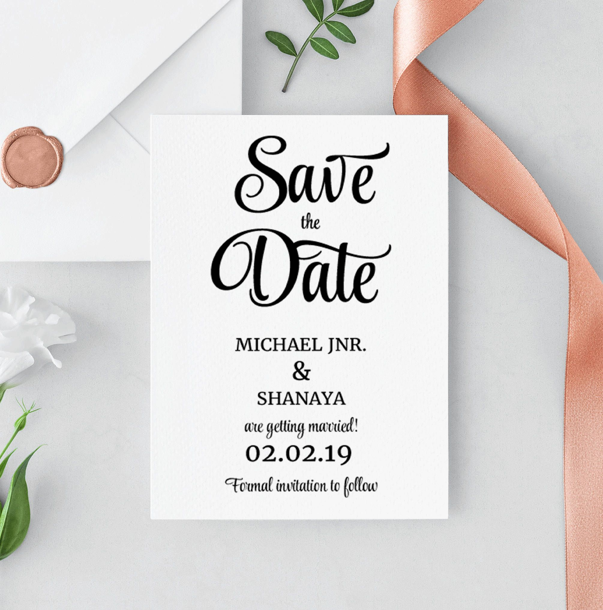 Save The Date Template, Save The Date Printable, Save The Regarding Save The Date Cards Templates