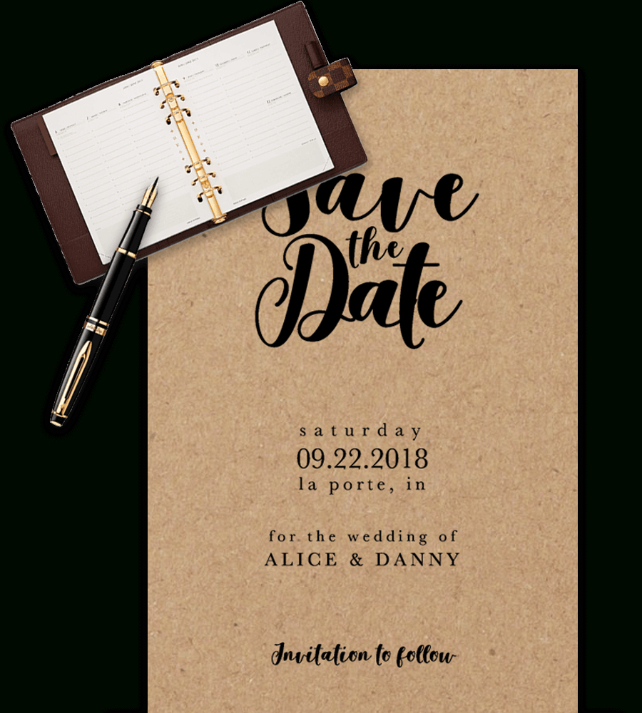 Save The Date Templates For Word [100% Free Download] For Save The Date Powerpoint Template