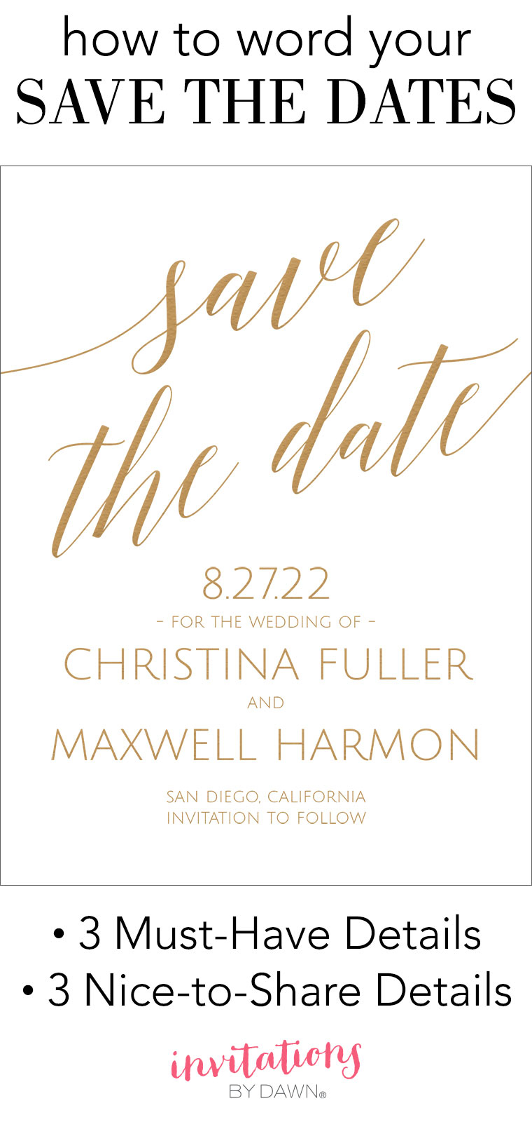 Save The Date Wording | Invitationsdawn With Save The Date Templates Word
