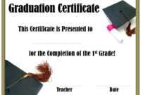 School Graduation Certificates | Customize Online With Or pertaining to 5Th Grade Graduation Certificate Template