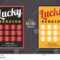 Scratch Off Lottery Ticket Vector Design Template Stock With Scratch Off Card Templates