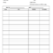 Self Employment Ledger – Fill Online, Printable, Fillable Throughout Blank Ledger Template