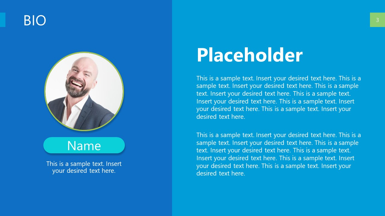 Self Introduction Powerpoint Template Within Biography Powerpoint Template