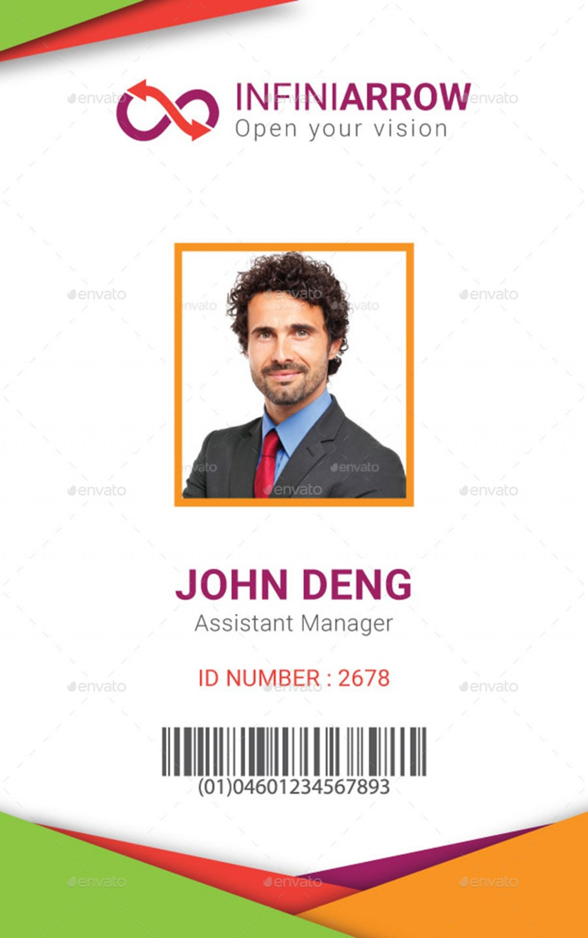Sensational Student Id Card Template Ideas In Html Png In Portrait Id Card Template